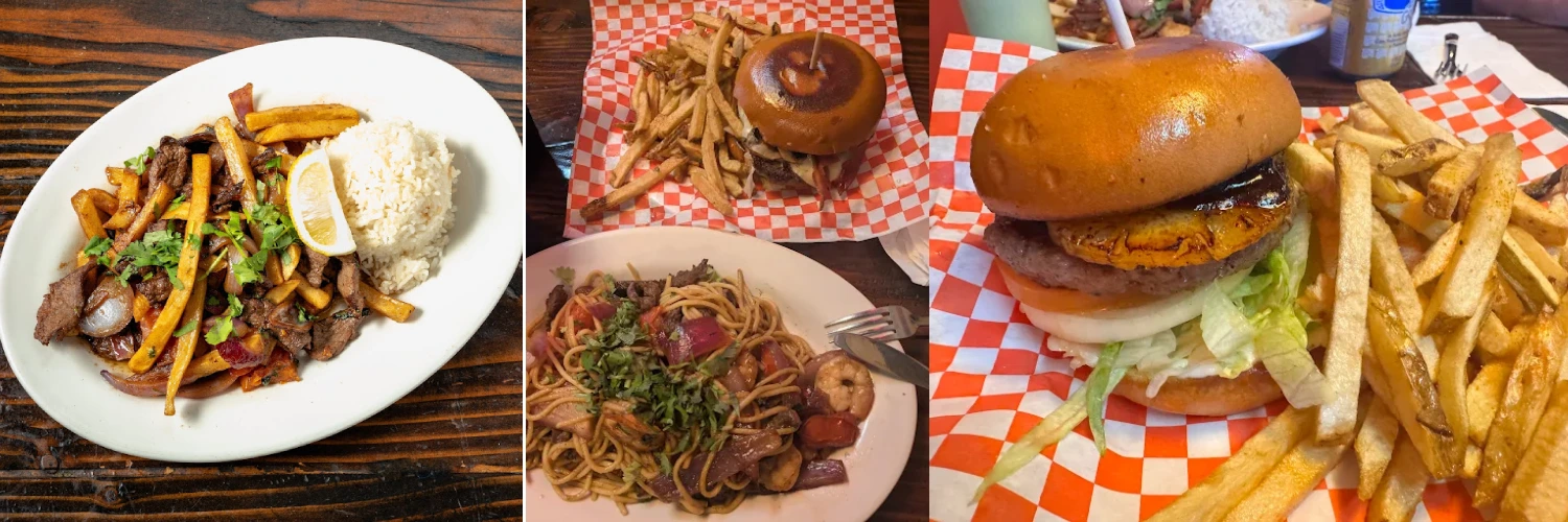 Inside Caveman Kitchen Dining Area