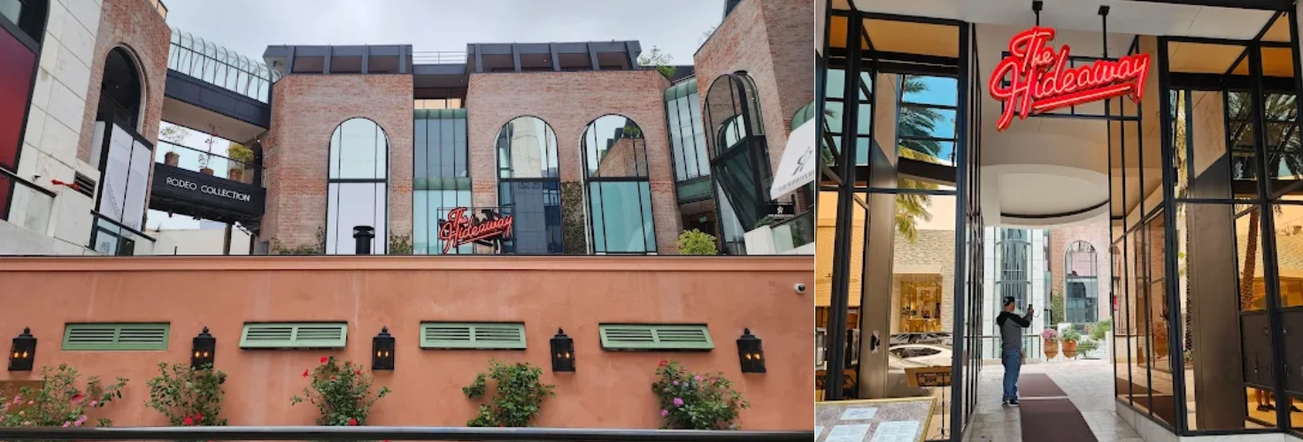 The Hideaway Entrance Beverly Hills