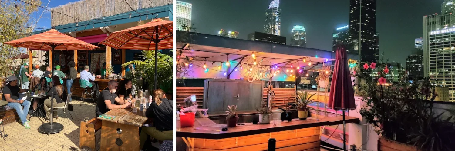 Colorful Vibe at Broken Shaker LA