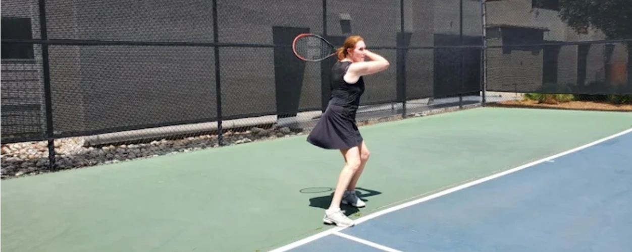 Jennifer Weller on Court