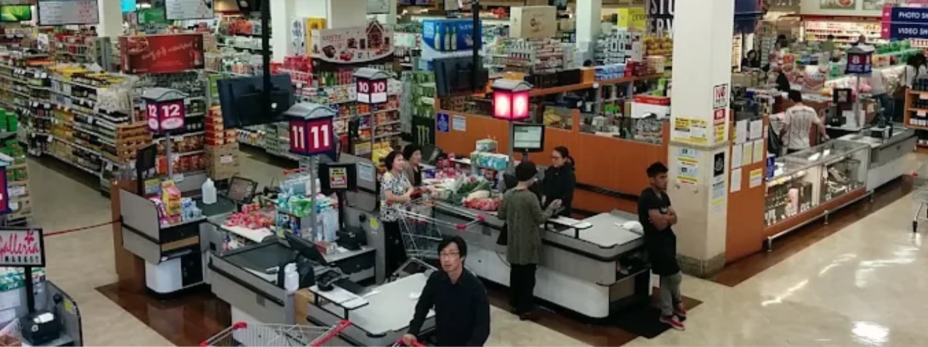 Asian Grocery Section