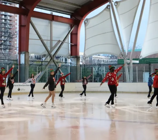 Riverbank State Park Ice Rink – Harlem, Manhattan