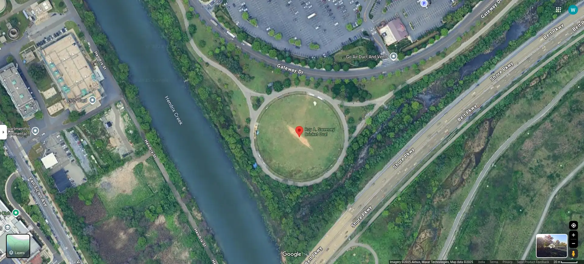 Roy A. Sweeney Cricket Oval