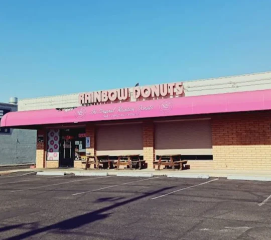 The Original Rainbow Donuts